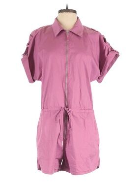Pistola Pink Short Sleeve and shorts Zip Romper
